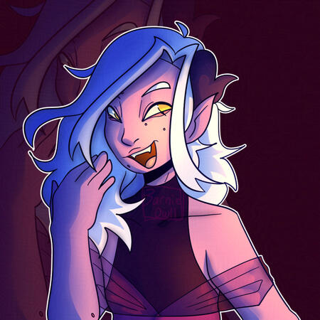 Character belongs to: floxgl0v on TUMBLER