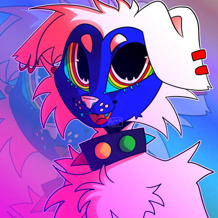 Character belongs to: colorful.k9 on INSTAGRAM