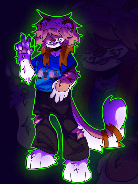Character belongs to: fuzzy_tiger_ on INSTAGRAM